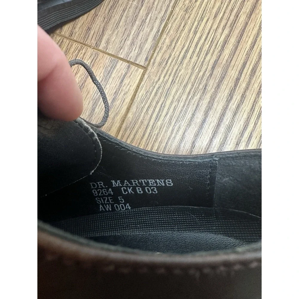 Vintage Dr Martens Size 5 Oxford 9264 Brown Air Cushioned Sole 90's Y2K Academia